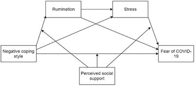 Relationship between negative coping style and fear of COVID-19 among Wuhan college students during the post-pandemic period: A moderated chain mediation model